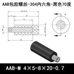 AAB-M4×5-8×20-0.7