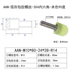 AAN-M10×80-24×D28×R14