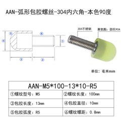 AAN-M5×100-13×D10×R5