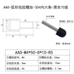 AAO-M4×50-8×D10×R5