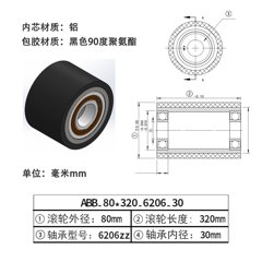 ABB-80×320-6206-30