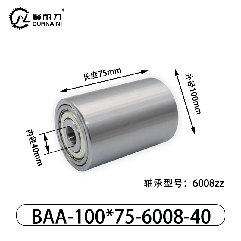 BAA-100×75-6008-40 从动轮-材质45#钢